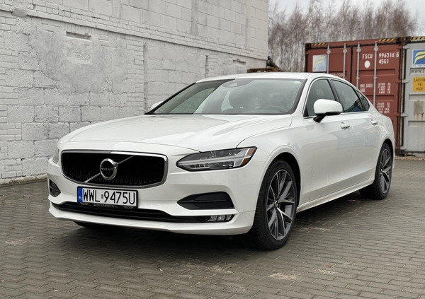 Volvo S90 cena 129900 przebieg: 71045, rok produkcji 2019 z Radzymin małe 154